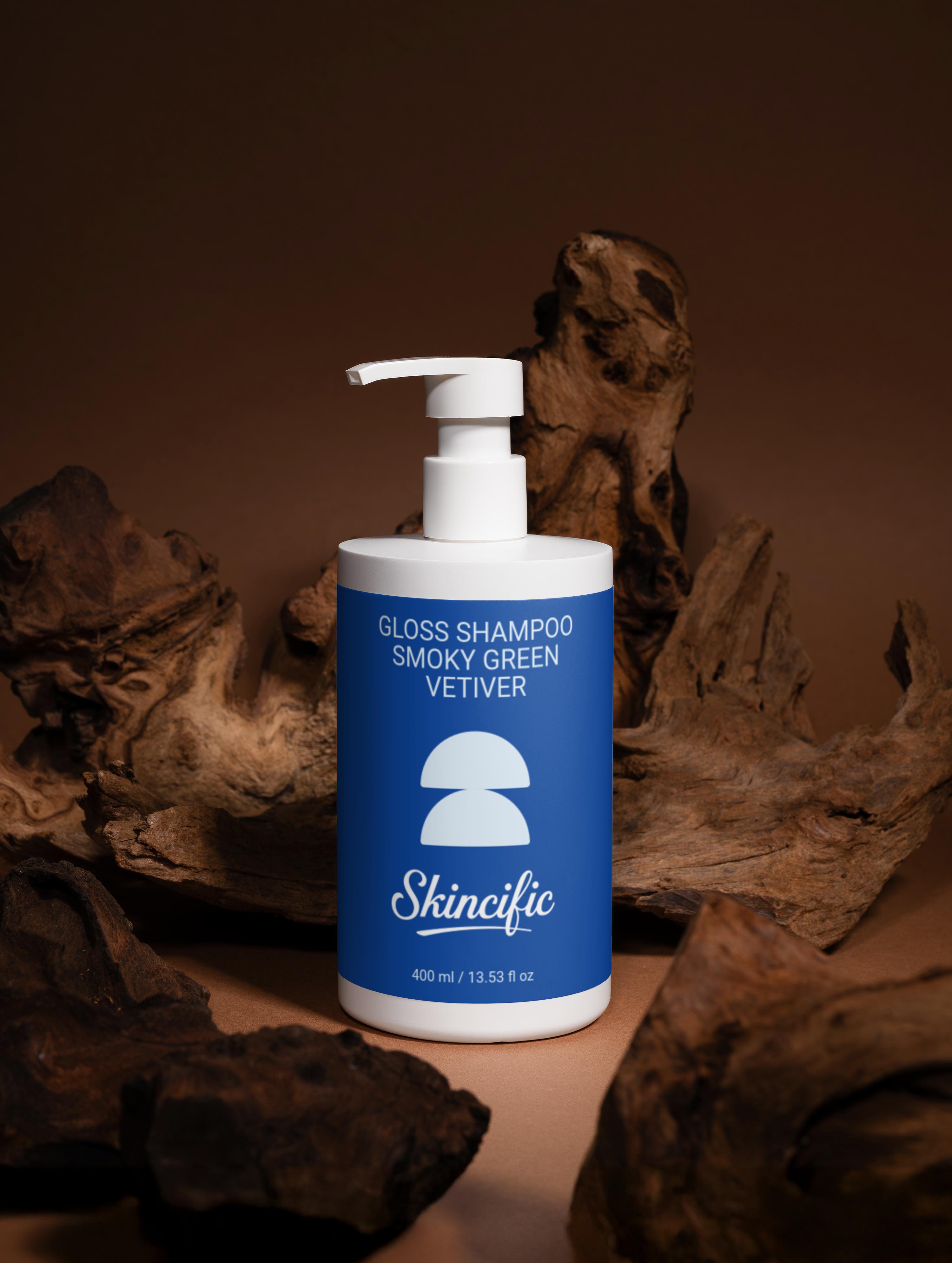 Gloss Shampoo, Smoky Green Vetiver